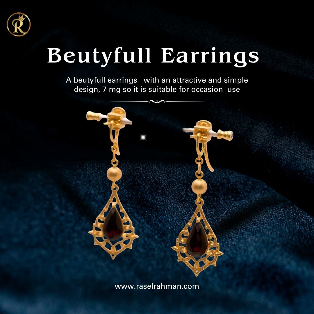 Unic Design 22 K Earrings.